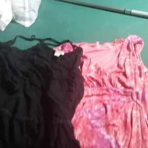 Mossimo Supply Co. Black and Pink Dresses